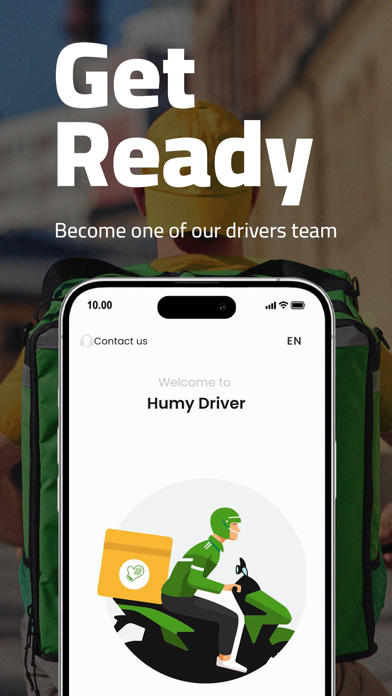 HUMY Driver Screenshot