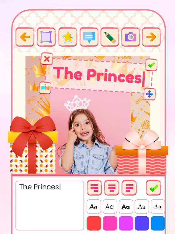 Screenshot #6 pour Princesse cadres photo de fête