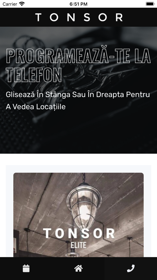 #3. TONSOR - Programari Online (iOS) Podle: Nedelea Ionut-Gabriel
