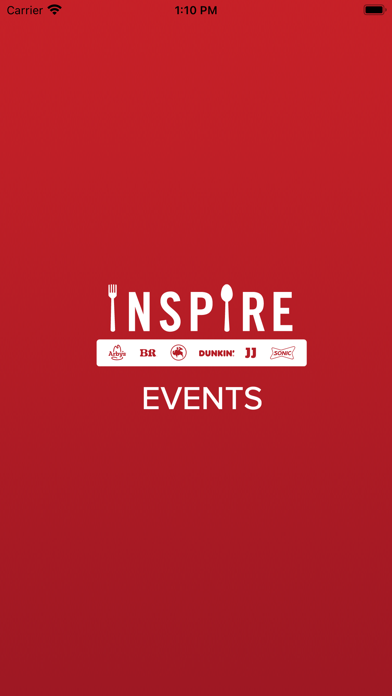 Inspire Brands Events Screenshot