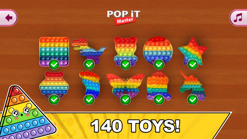 #3. Pop it Master: asmr calm games (iOS) By: Konstantin Radchenko