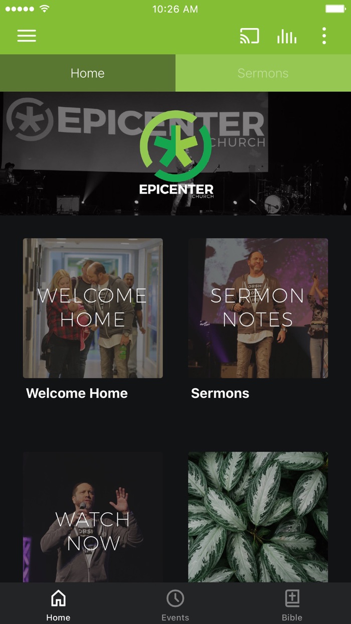 Epicenter Church App