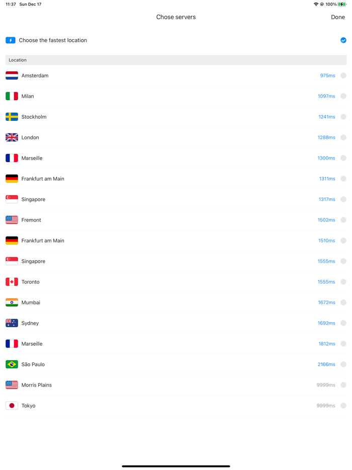 TOP VPN - Easy Fast Secure