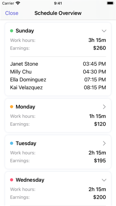 Teacher Paypad Screenshot