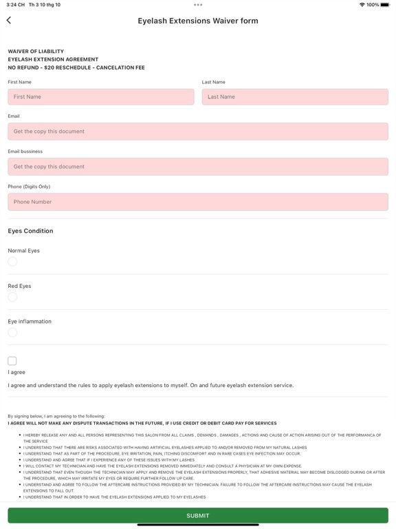 App screenshot