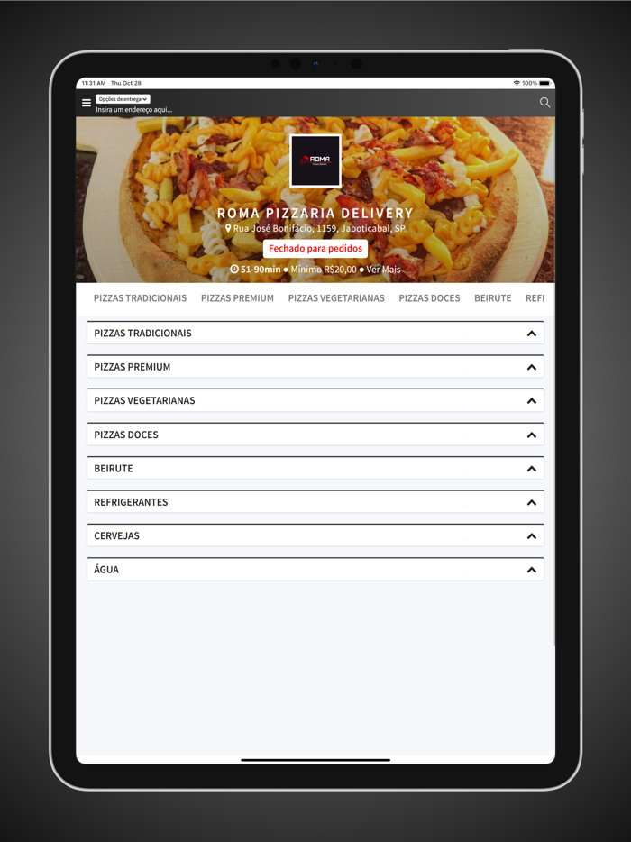 Roma Pizzaria Delivery