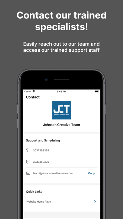 Johnson Creative Screenshot