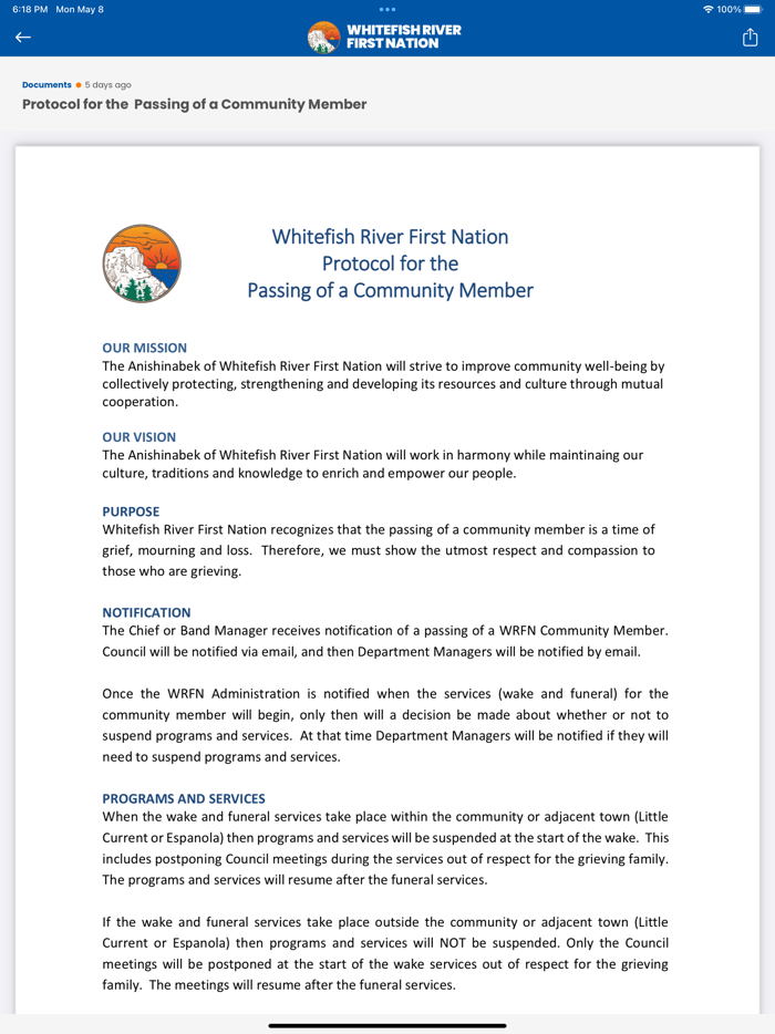 Whitefish River First Nation