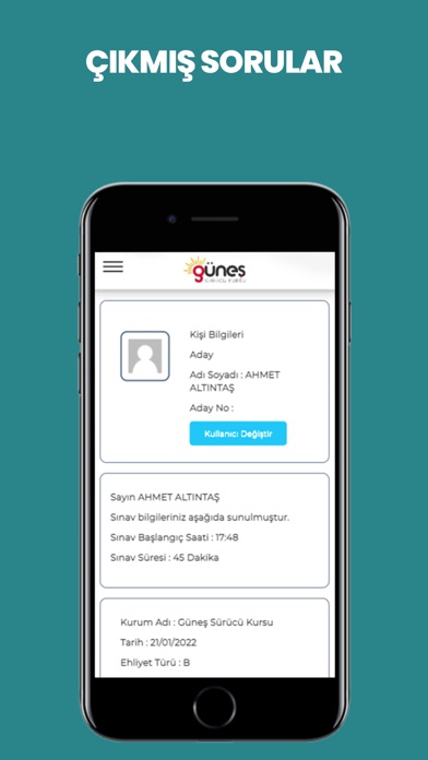 Güneş Sürücü Kursu Screenshot