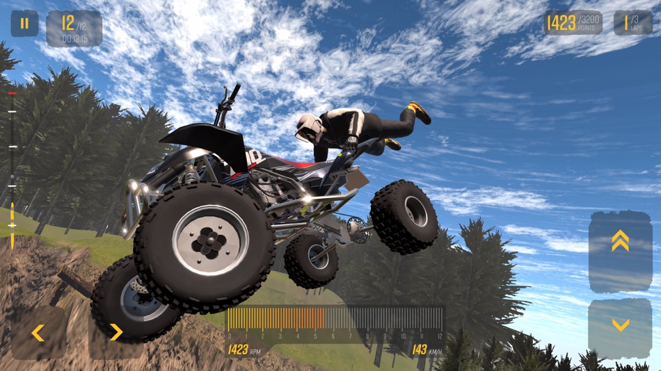 #4. ATV Quad Racing Sim (iOS) Bởi: STANCU COVACI