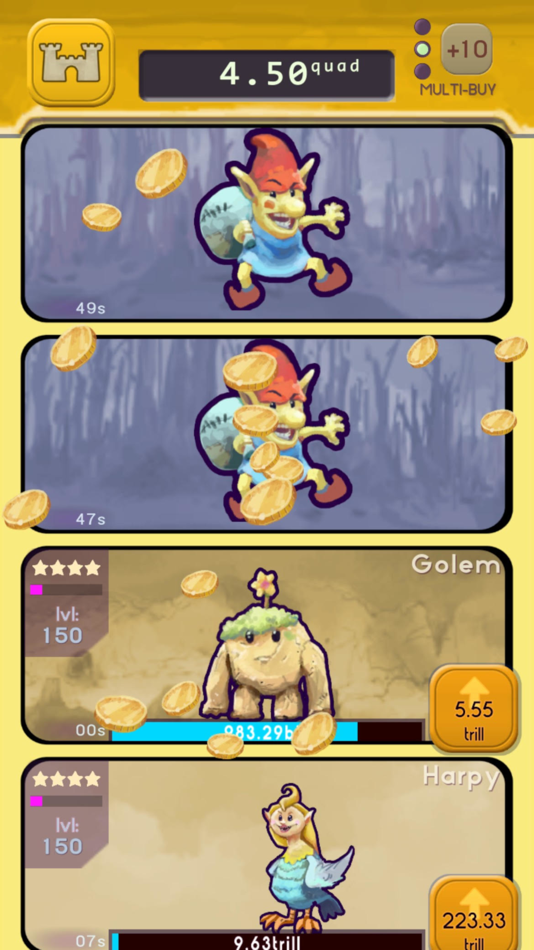 #1. Clicky Monsters (iOS) 由: Radial Games Corp.