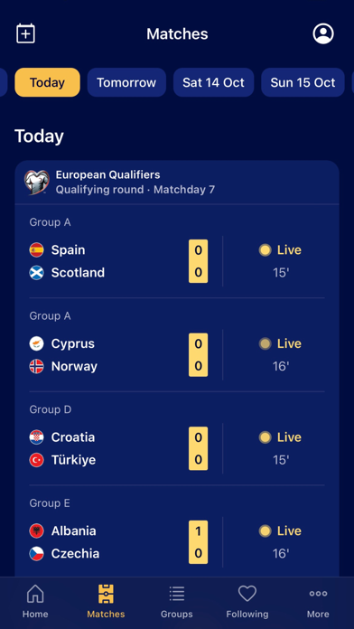 UEFA EURO 2016 Official App screenshot 1