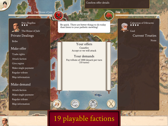 ROME: Total War iPad app afbeelding 8