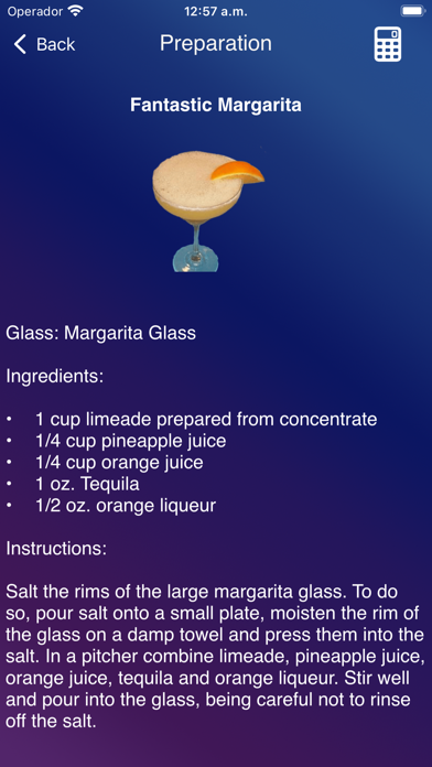 Bebidas & Drinks Screenshot