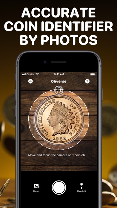 Coin Identifier & Value App Screenshot