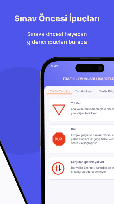 Ehliyet Sınav Soruları 2023-24 Screenshot