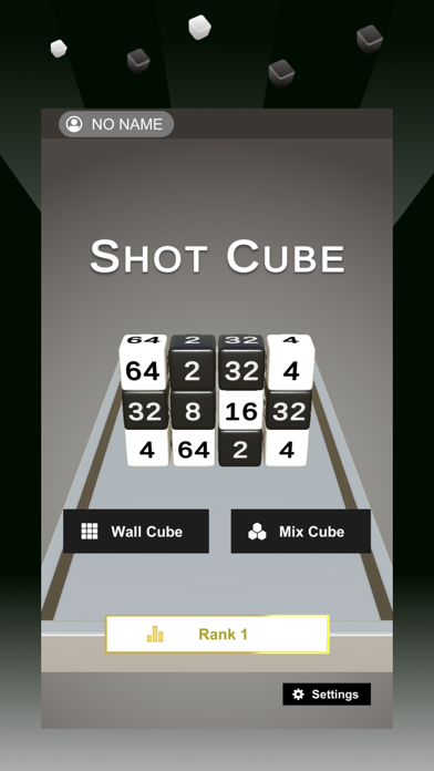 SHOT CUBE :3D Block chain Game Screenshot