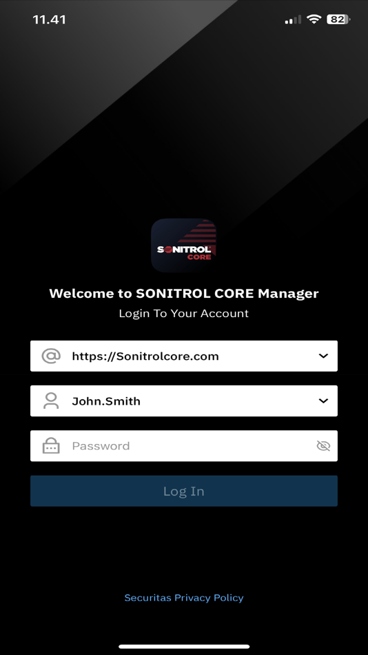 SONITROL CORE Manager - 1.2.0 - (iOS)