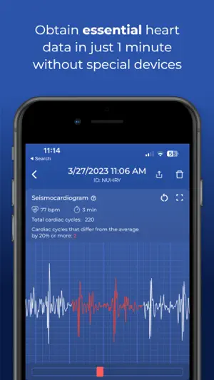 HeartScan: Heart Rate Monitor screenshot 1