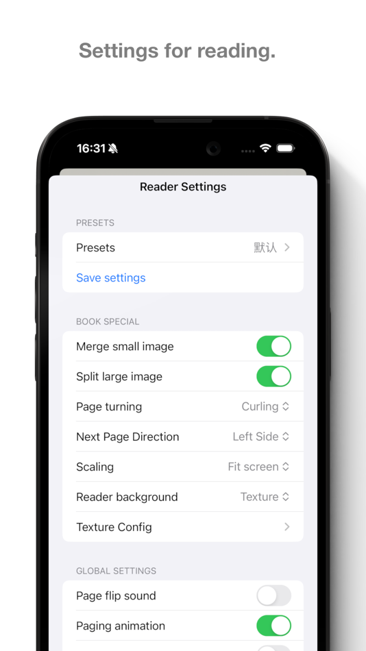 #8. KedaReader (iOS) Podle: 晖铠 陈