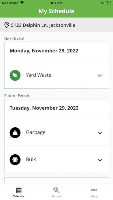 Jacksonville Waste and Recycle Screenshot