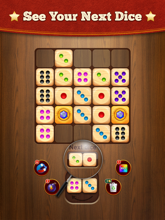 Screenshot #5 pour Woody Dice Merge Puzzle