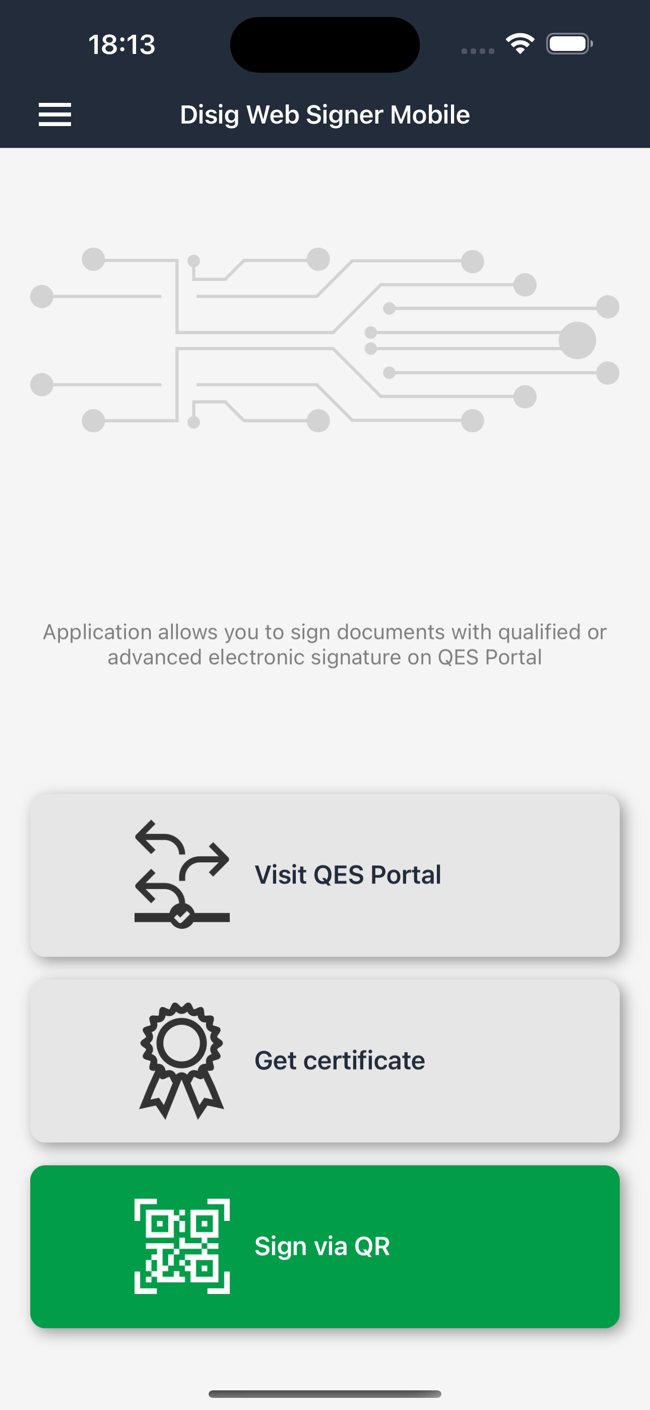 Disig Web Signer Mobile