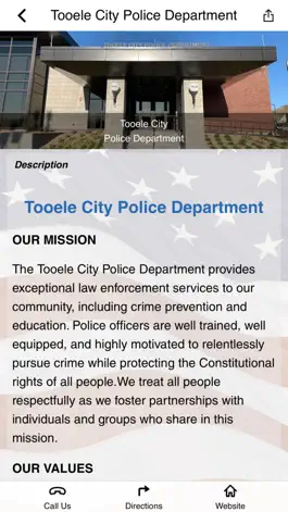 Game screenshot Tooele City Police Department apk