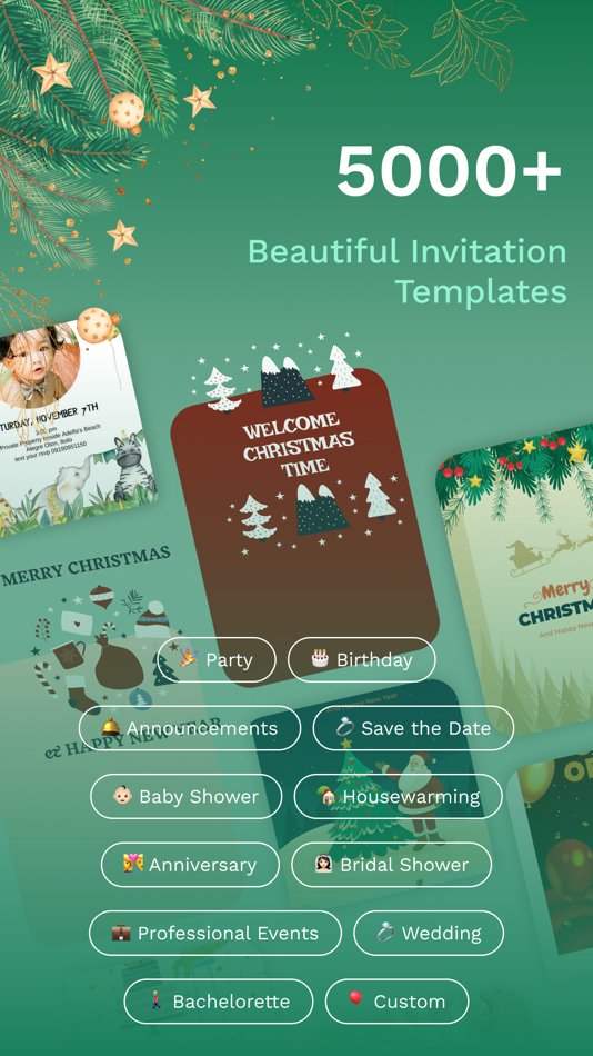 Party Invitation Cards Maker + - 1.0.3 - (iOS)