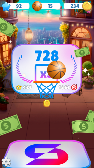 Dunk hoop - Basketball Payday Screenshot