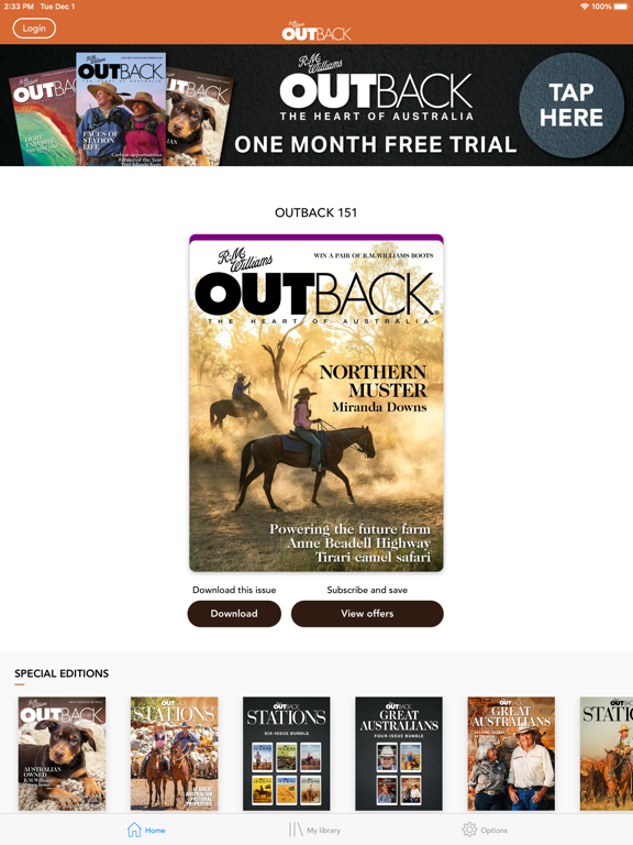 Screenshot #4 pour Outback Magazine