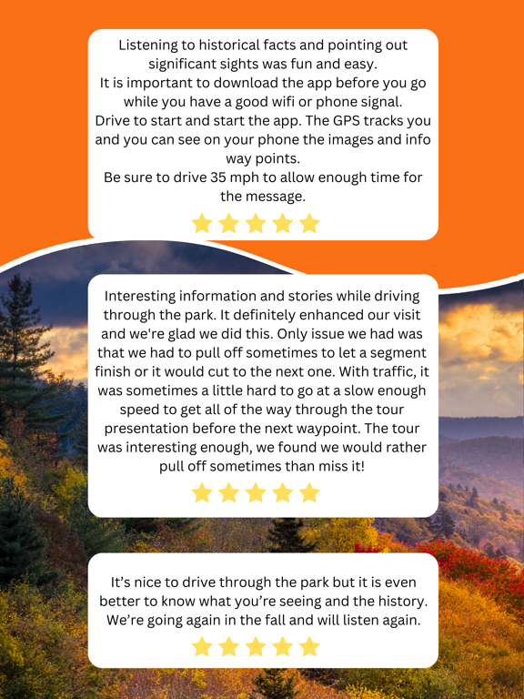Great Smoky National Park Tour iPad screenshot 8 - Travel app
