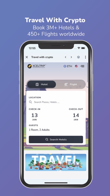 XcelPay Crypto Bitcoin Wallet screenshot-3