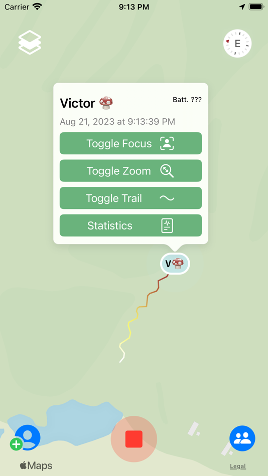 #1. Share Trails - live tracking (iOS) 由: Idemfactor Solutions