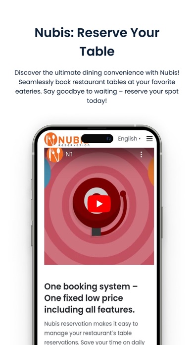 Table Booking POS mobile Screenshot