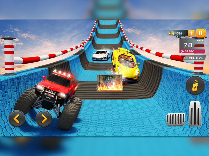 Mega Ramp Car Jumping Games 3D