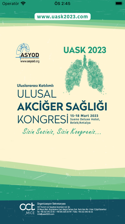 #1. UASK 2023 (iOS) 由: Gizem Yucel