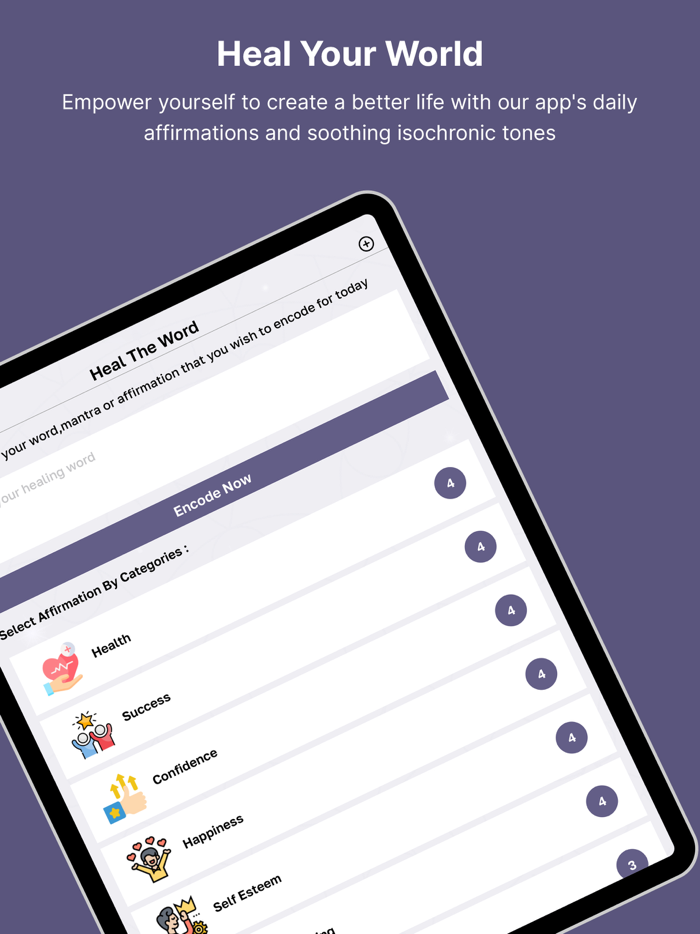 Heal The Word and Affirmation