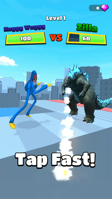 Kaiju Run screenshot 1