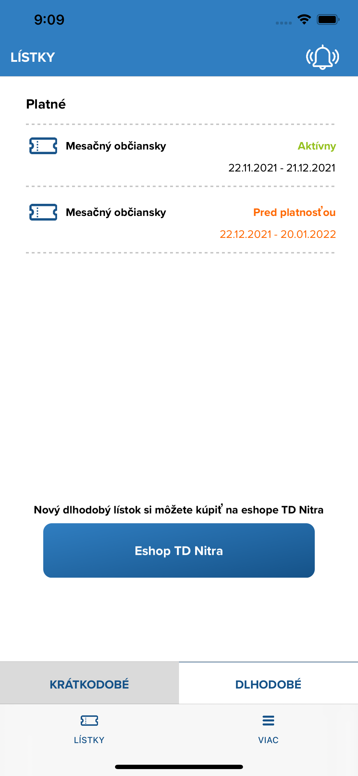 BUS Nitra