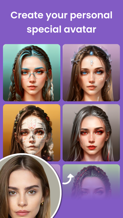 iLens - AI Avatar Editor Screenshot