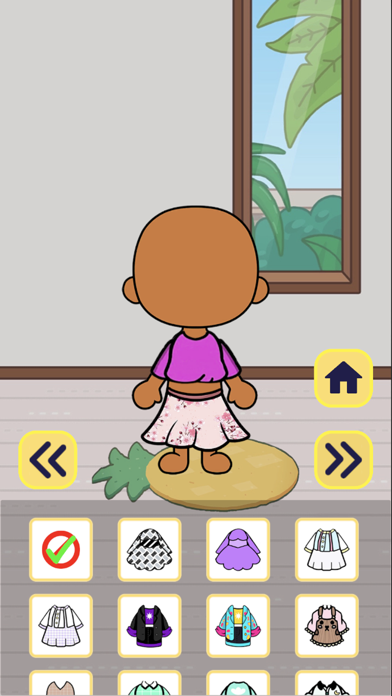 Toca Dress Up Game Screenshot