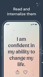 i am - daily affirmations iphone screenshot 2