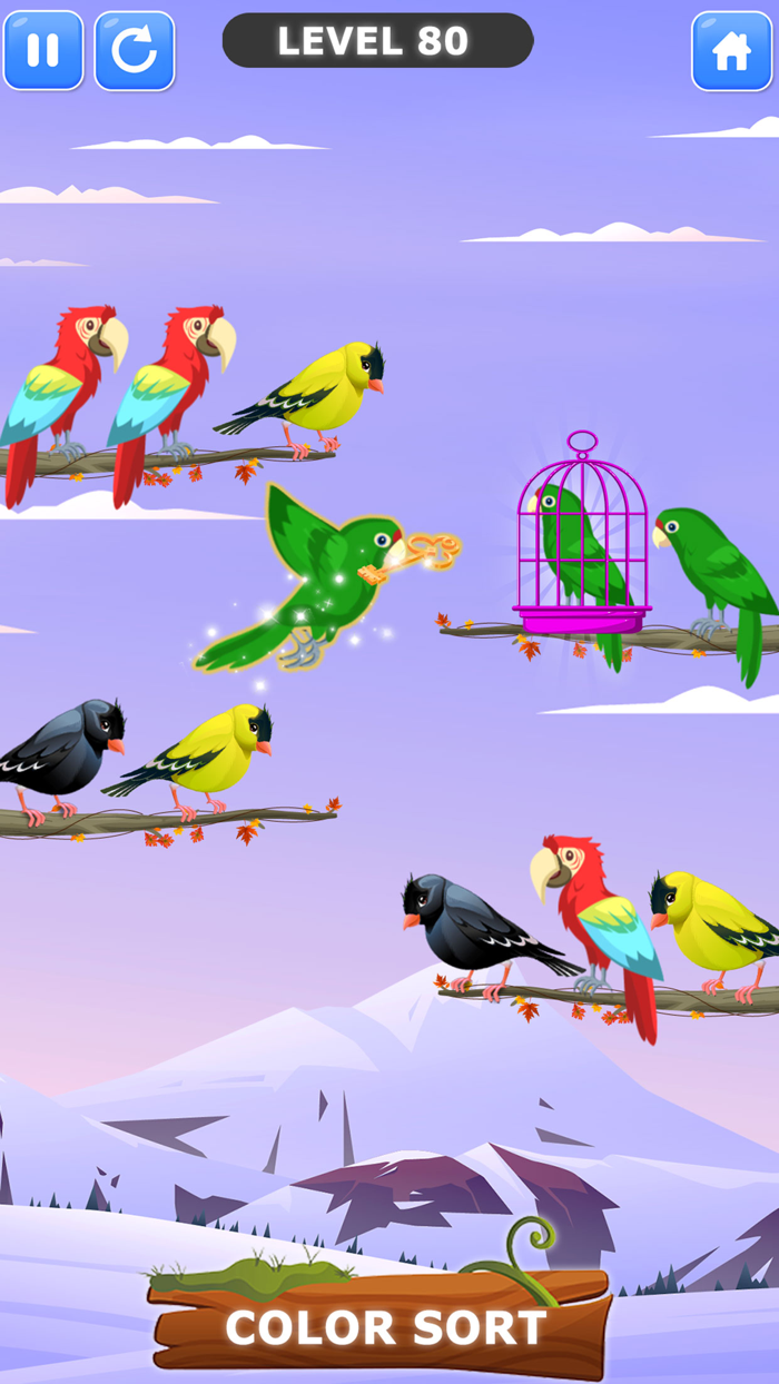 Bird Sort Color Puzzle Games