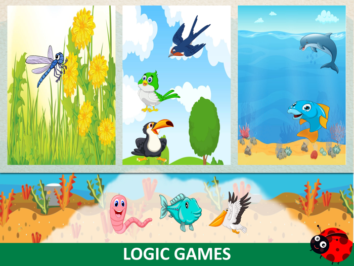 Bugs help Baby Learning Games