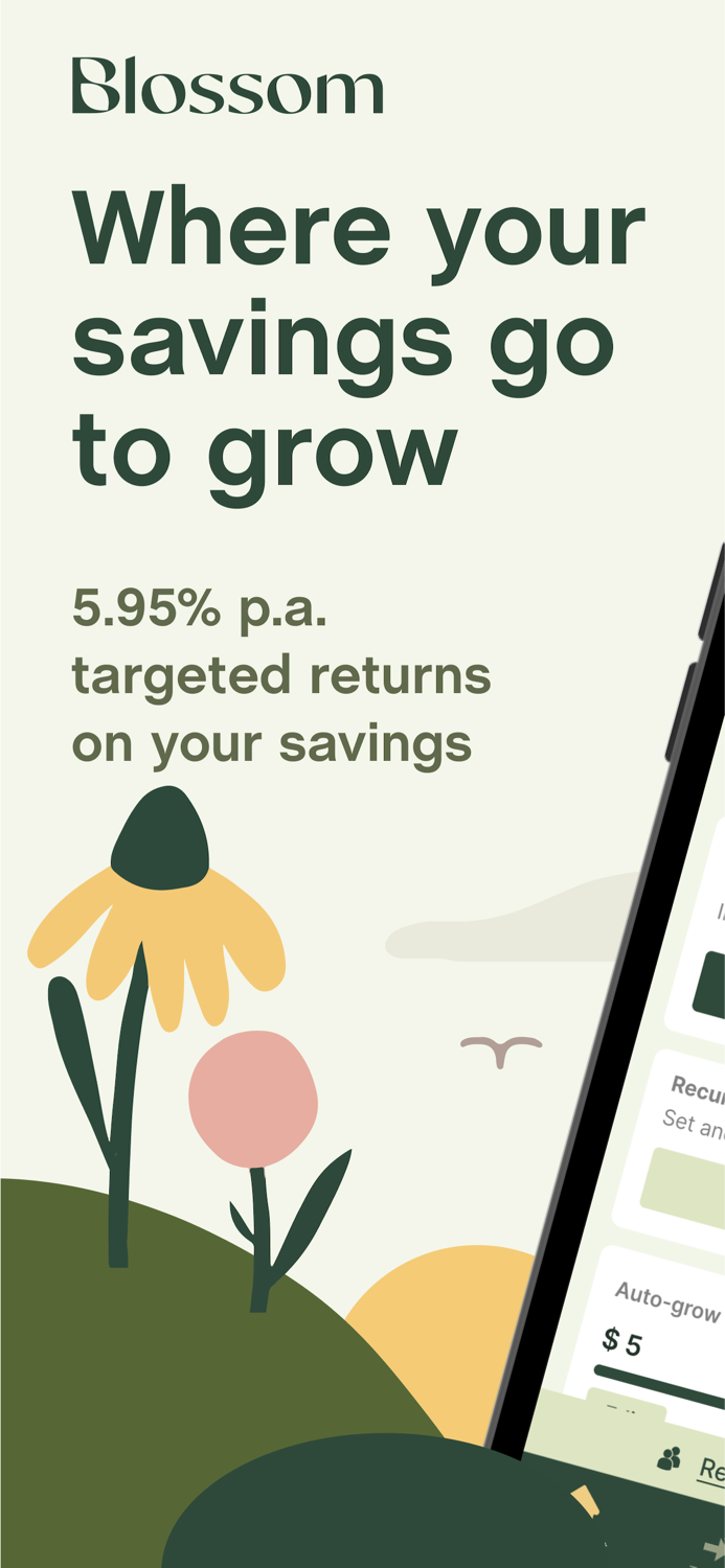 Blossom – Save and Invest.