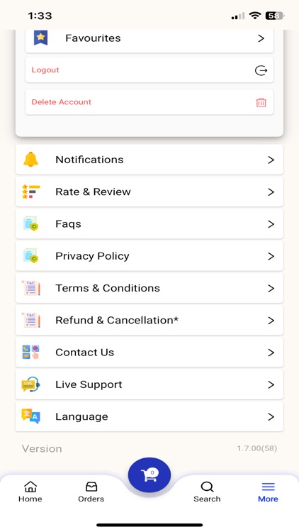box food online delivery app
