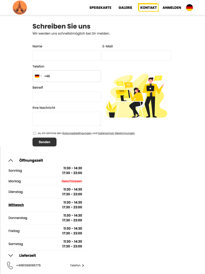 Namaste India Indersdorf