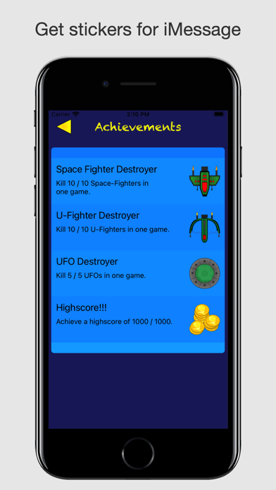 Screenshot #3 pour Space Sticker Shooter