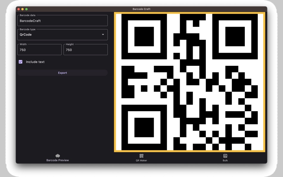 Barcode Craft - 0.2.0 - (macOS)